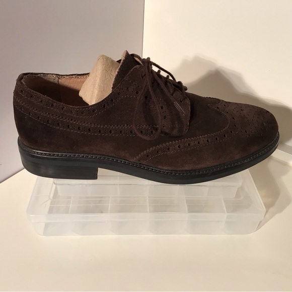 J CREW Allerton Suede WingTips (9.5) - Picture 3 of 10